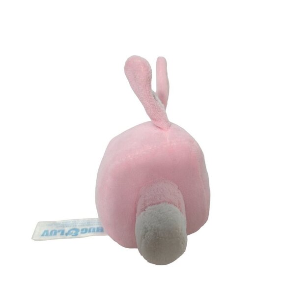 Hug & Luv Pink Bunny Easter Plush Stuffed Animal 5.5 Inch - Picture 2 of 6